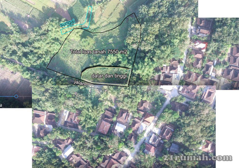 BUTUH UANG SEGERA, 60 rb/m2, luas 7550