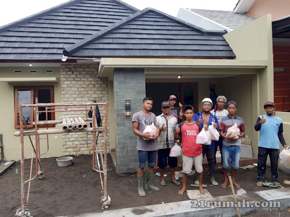Rumah Siap Bangun murmer Kavling Balong Jalan Kaliurang Km 11 ke Timur