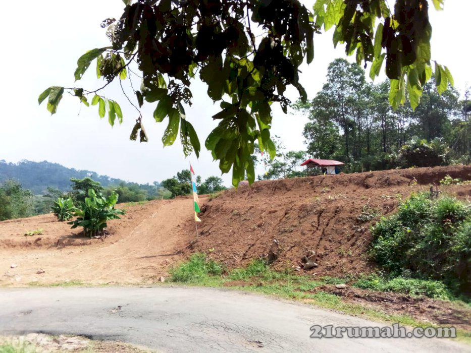 Kavling Villa Bukit Menteng Jalur Puncak 2 Bogor Timur, SHM, Pinggir Jalan Raya