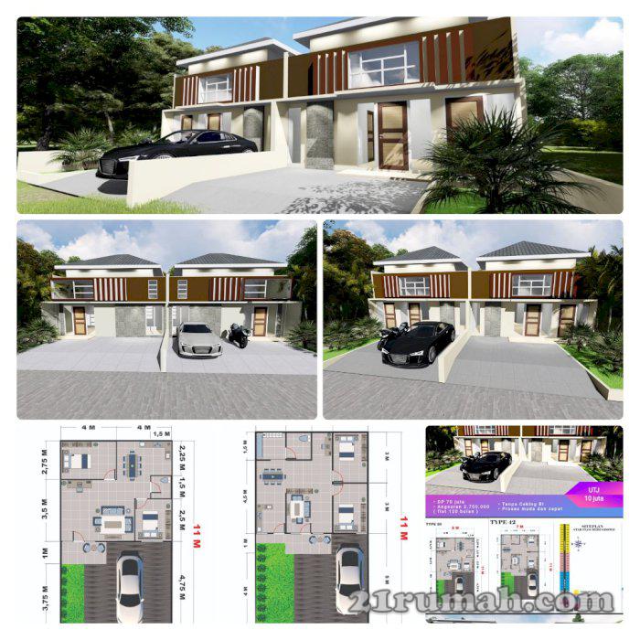 Dijual rumah baru perum Bedugdowo Sidoarjo