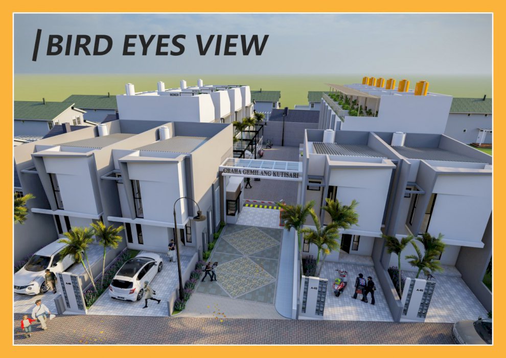 Hunian strategis lokasi di Surabaya desain minimalis tropical modern