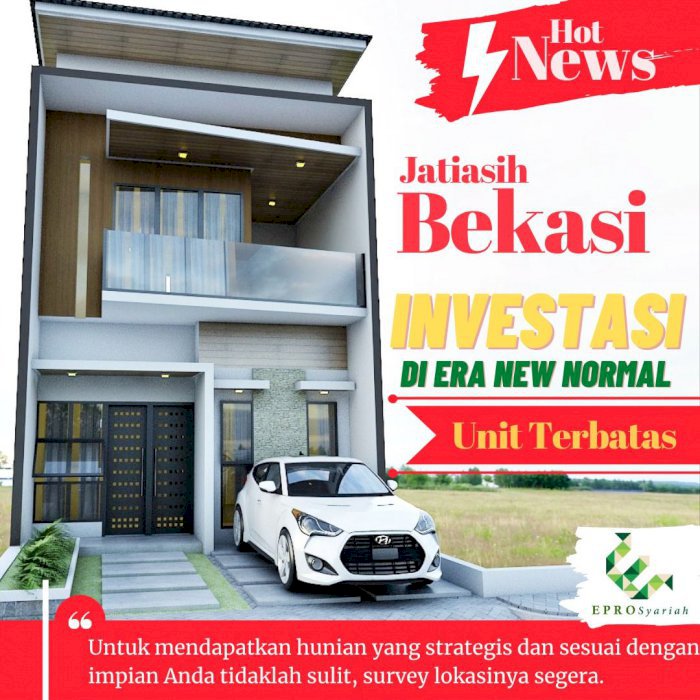 Miliki rumah di jatiasih bekasi dengan desain sesuai  impian