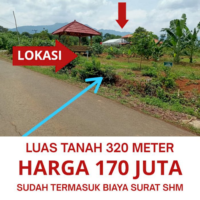 Jual Kavling Villa Murah Pinggir Jalan Dekat Kantor Desa