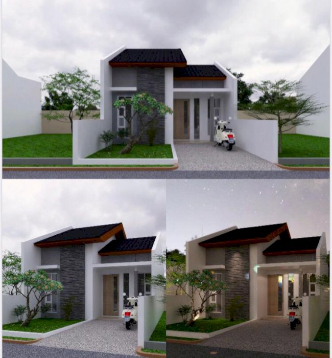 Tanah kavling serasa di perumahan