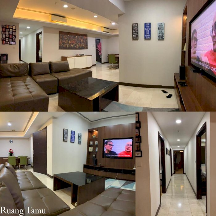 Dijual Apartemen Casa Grande tipe 3br+private lift Full furnish