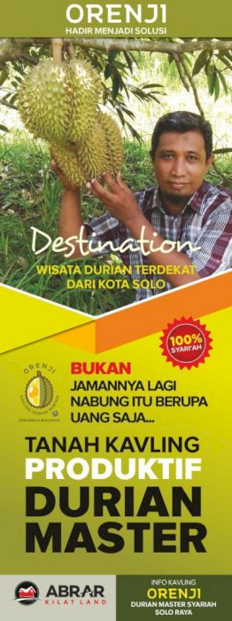  KAVLING WISATA STARIAH  PRODUKTIF  ORIJIN KARANGANYAR