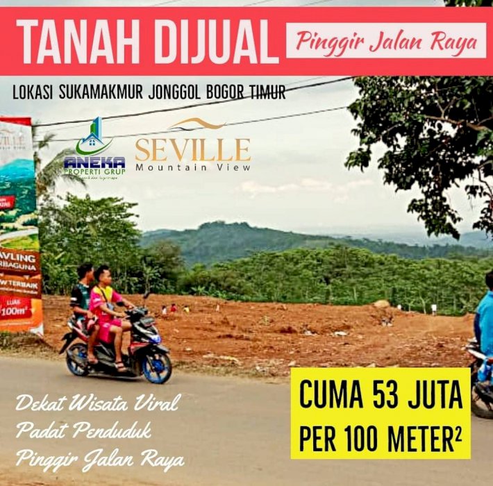 Jual Kavling Villa Strategis Pinggir Jalan Utama Dekat Tempat Wisata