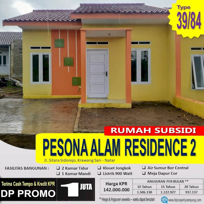 Perumahan subsidi perum pesona alam residence 2