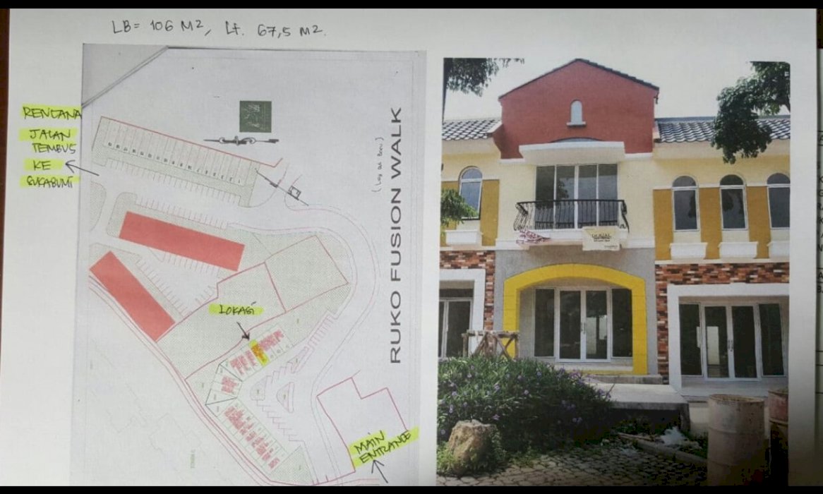 Ruko Fusion Bogor Nirwana Residence