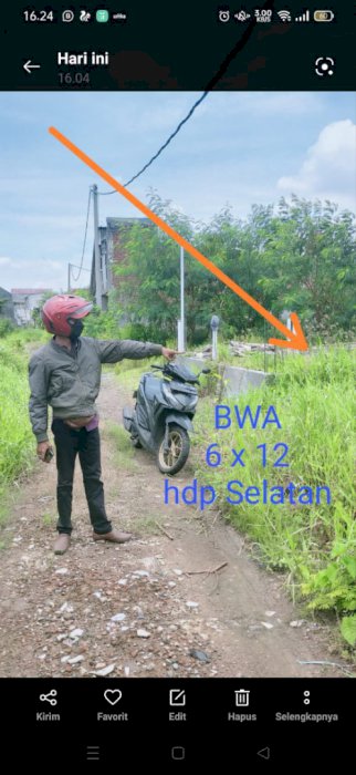 Tanah Murah Siap Bangun Strategis Bumi Wonorejo Asri Surabaya