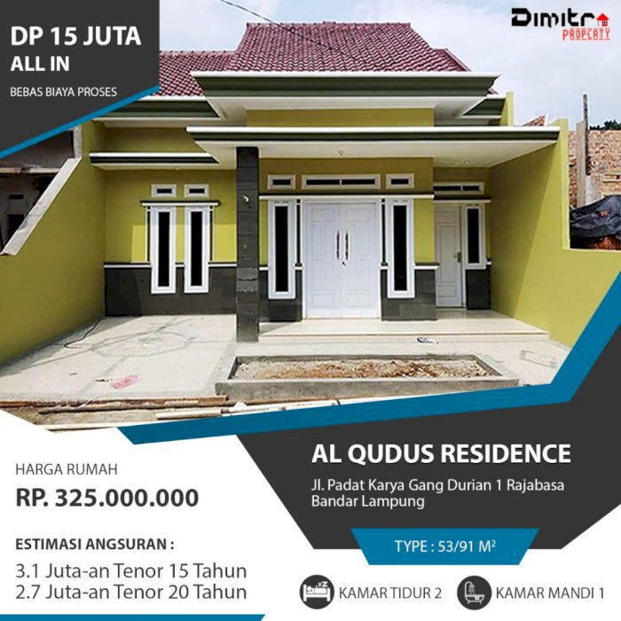 Siap Huni Rumah mewah Termurah Dp Cukup 15 juta