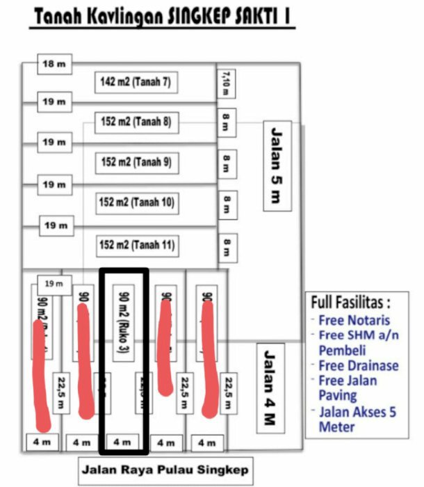 Tanah kavling berhadiah honda beat tanpa diundi di sukarame