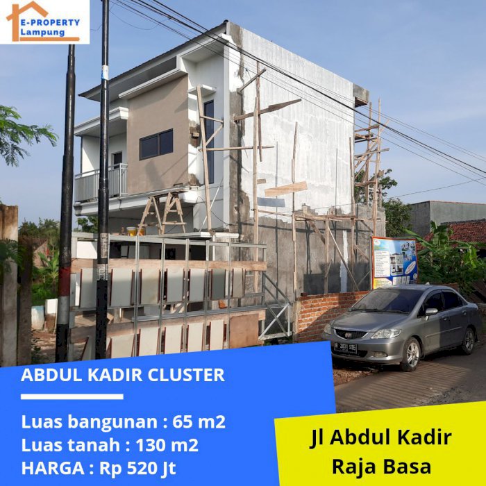 Rumah 2 lantai dekat kampus unila rajabasa