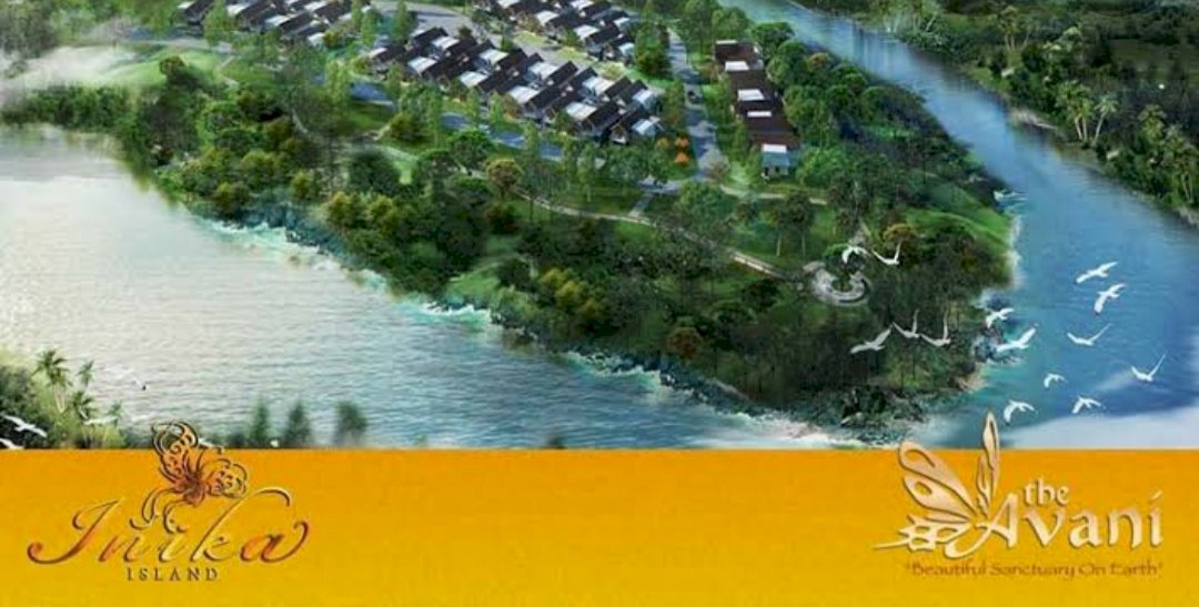 Rumah di avani inika island bsd bagaikan tinggal di tengah pulau indah