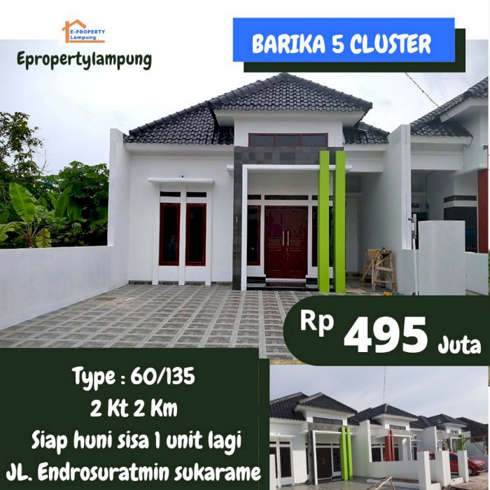 Rumah siap huni deket kampus UIN sukarame BANDAR LAMPUNG