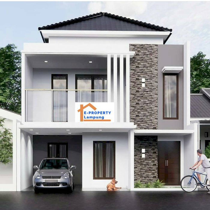 Rumah 2 lantai di sukarame bandar lampung