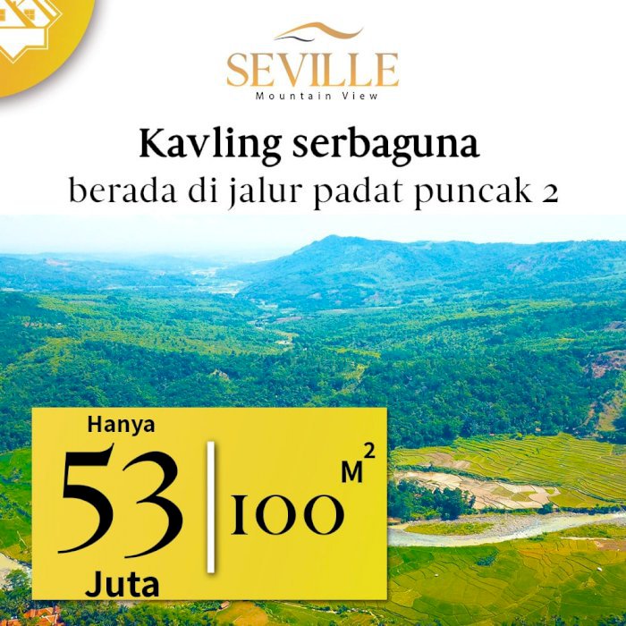 Seville Mountain View - Kavling Konsep Villa