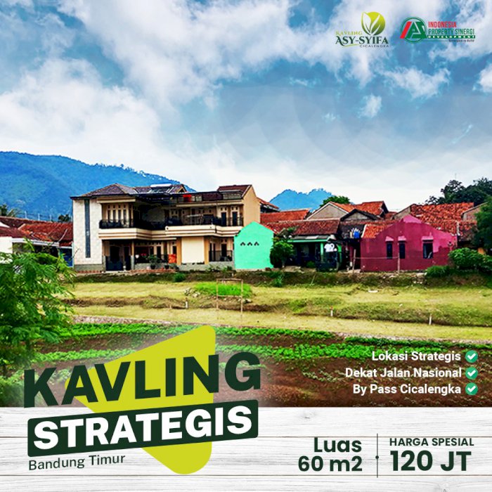 Jual Tanah Kavling Strategis By Pass Cicalengka
