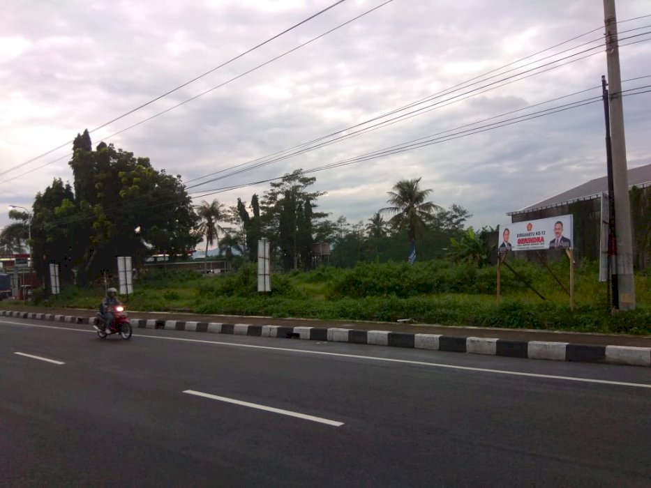 Tanah pinggir jalan propinsi