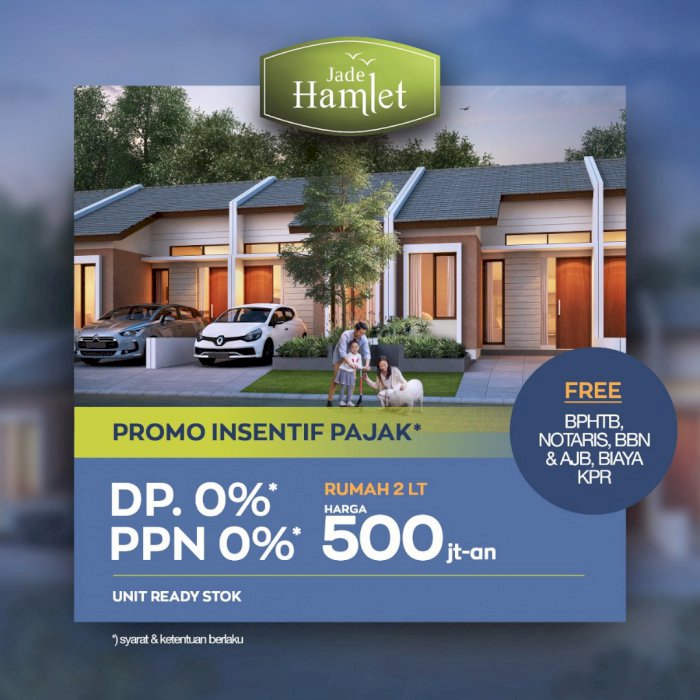 Promo Potongan PPN Mulai 40 Jtan - Rumah Progres/Ready Ivory2 + Silver