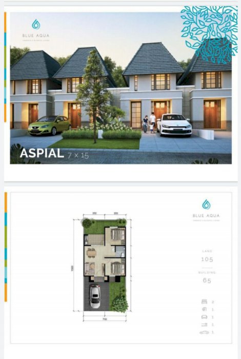 ASPIA salah satu tipe CitraLand Puncak Tidar Malang "Serenity At Hill"