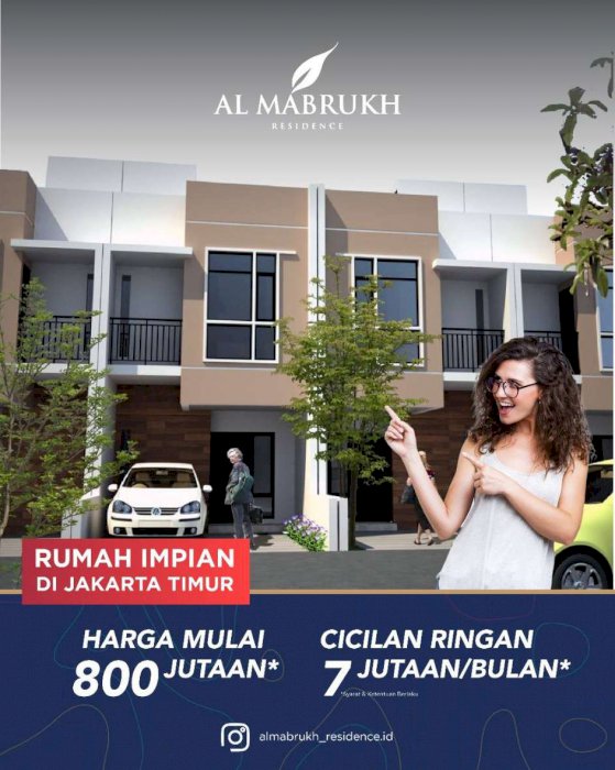 Townhouse Mewah 2 Tingkat Cicilan 7 Jutaan Di Condet