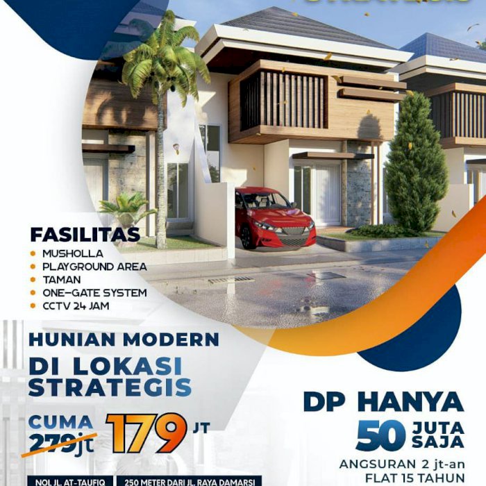 Diamond Village Juanda Rumah Dekat Bandara Juanda 100jutaan
