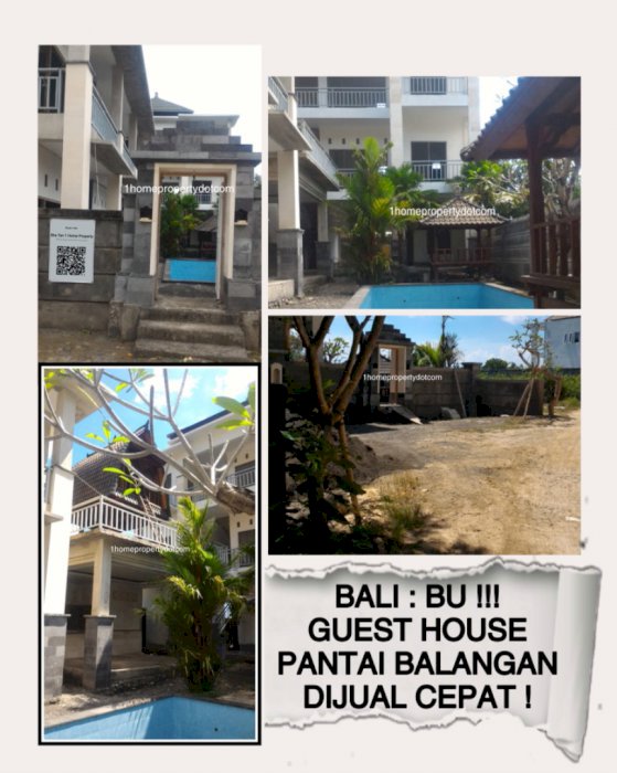 BALI : TURUN HARGA !!! GUEST HOUSE PANTAI BALANGAN