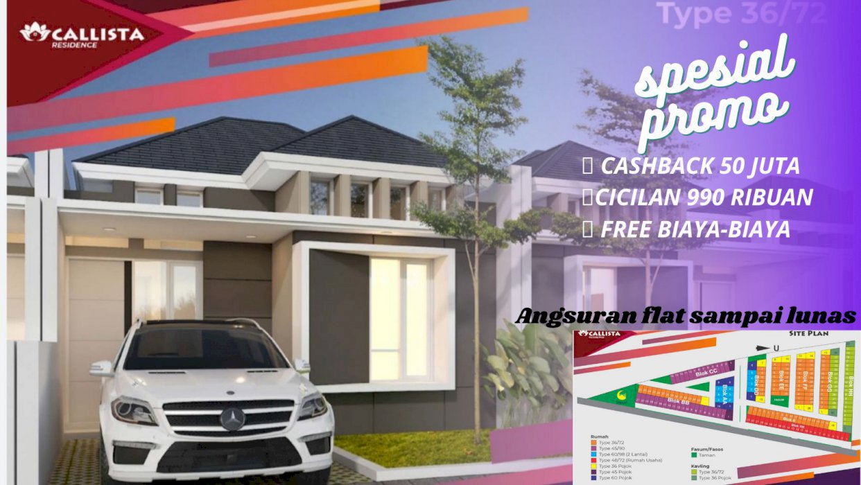 Rumah murah Sidoarjo harga 200 jutaan bisa kredit