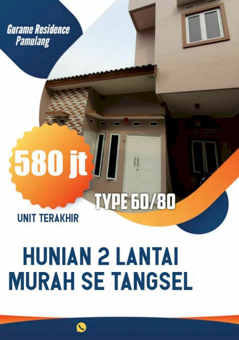 Rumah murah di bambu Apus Pamulang, Tangerang Selatan