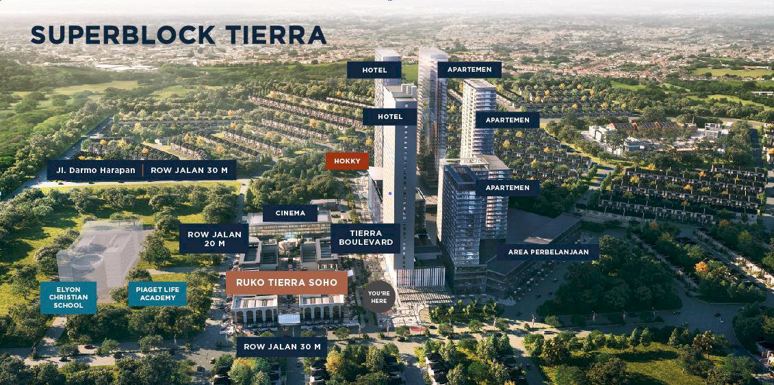 Soho ,Ruko di Surabaya Barat NEW