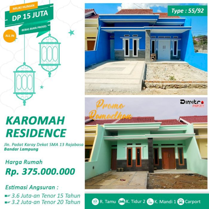 Promo Rumah Murah Lampung