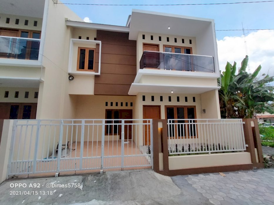 Rumah baru dalam claster di tengah kota yogyakarta