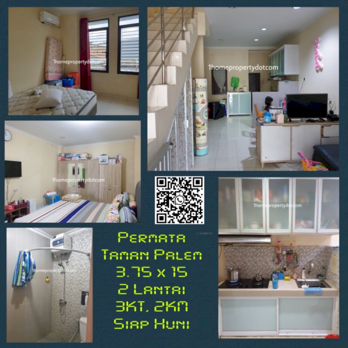 PERMATA TAMAN PALEM: RUMAH SIAP HUNI DIJUALCEPAT