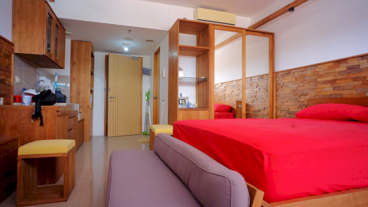 Apartemen siap pakai full furnished di dekat mall