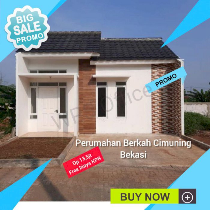 CLUSTER BERKAH CIMUNING Mustika Jaya Bekasi Timur