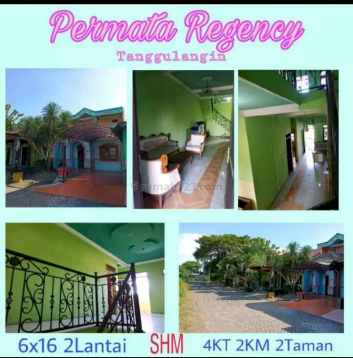 Rumah 2 Lt Tanggul Angin Sidoarjo