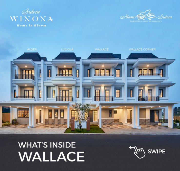 Rumah 3 Lantai dan Lift Cluster Terbaru Winona