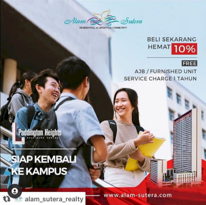 Apartemen 2 Lantai Siap Huni Full Furnished