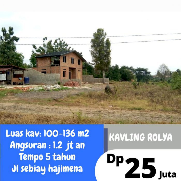 Kavling angsuran ringan di hajimena