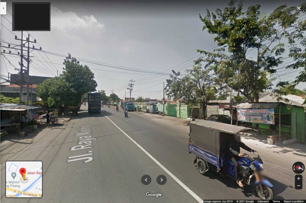 Tanah Jalan Raya Mastrip Surabaya
