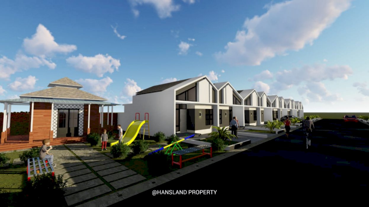 Rumah Townhouse Mewah Dicileungsi KPR pribadi