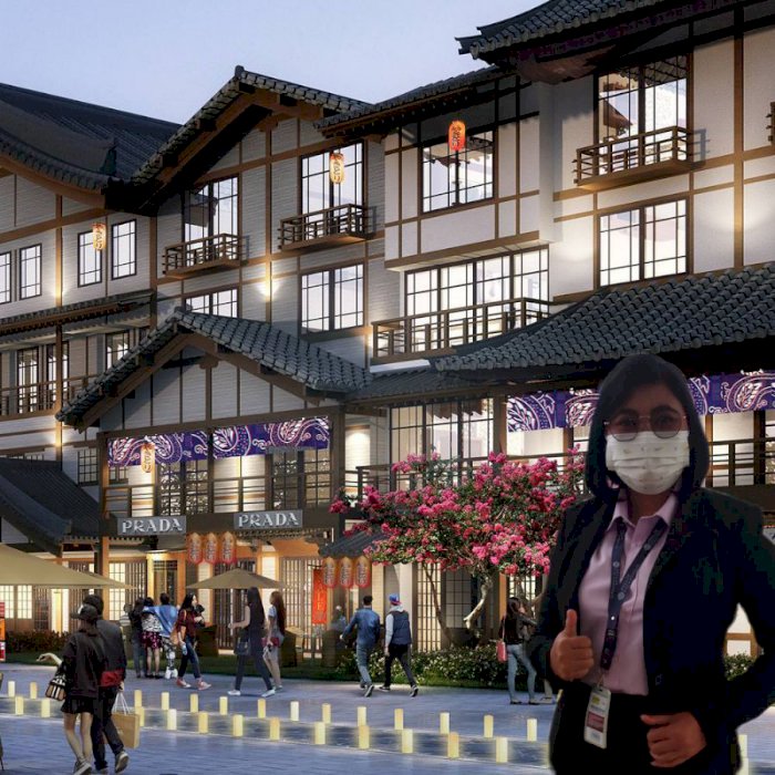 Ruko Dotonbori promo free exterior design