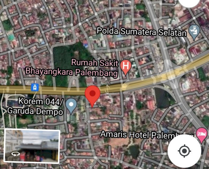 Tanah Komersil di Sekitar Simpang Polda Kota Palembang