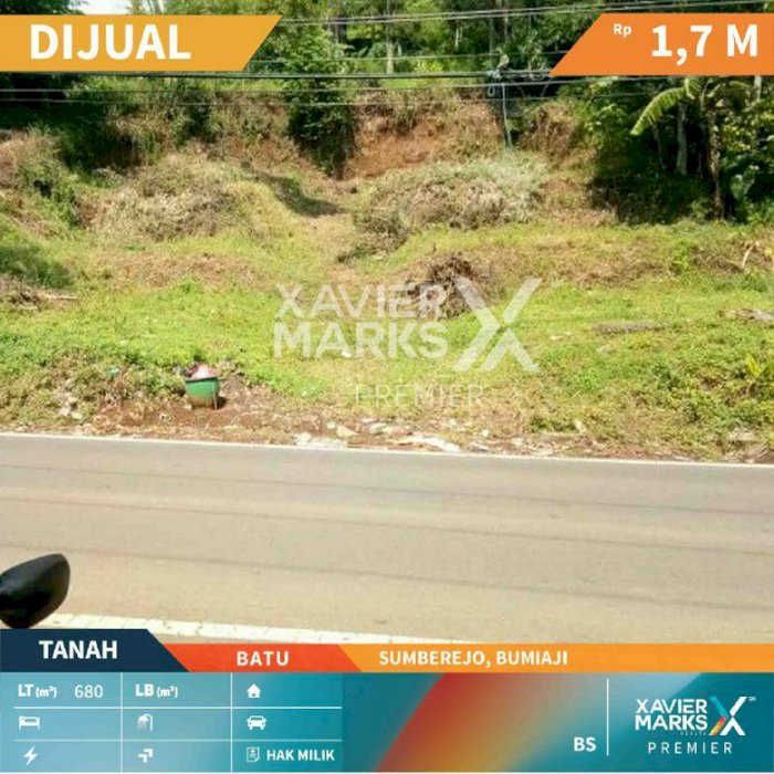 Tanah Sumberejo Bumiaji Batu Lokasi Strategis dan dekat dengan banyak wisata
