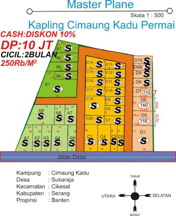Kavling Cimaung Kadu Cikeusal