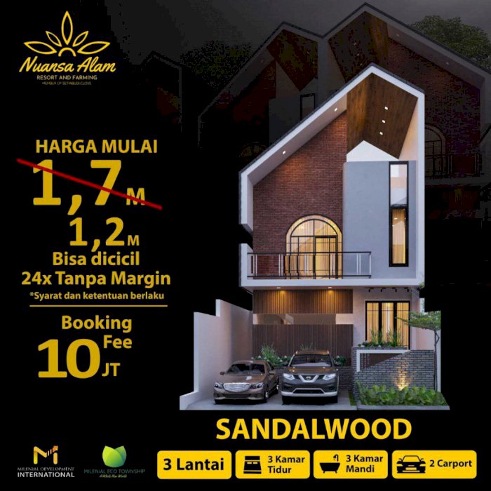 Rumah Semi Villa 2 Lantai Di Setiabudi Kota Bandung Lokasi Strategis