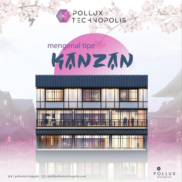 Ruko Kanzan Pollux technopolis