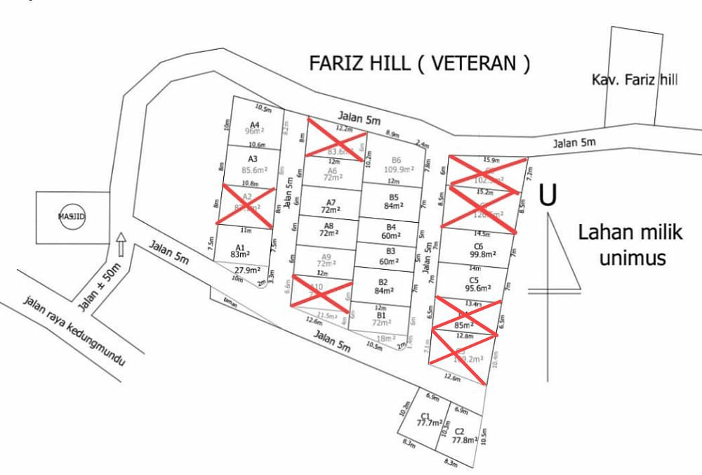 Tanah Fariz hill veteran kedung Mundu
