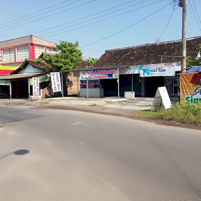 Tanah Strategis pinggir jalan utama Pucangan Kartosuro